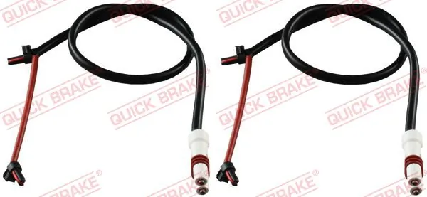 Warning Contact, brake pad wear